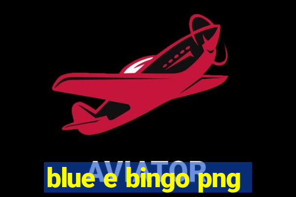 blue e bingo png